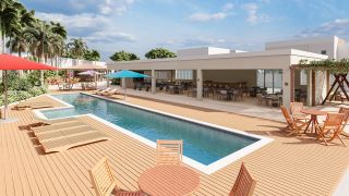 Araçagi Praia Clube - Casas duplex próximo a praia do meio