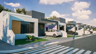Condomínio Garden Ville - Casas de 77m² no Araçagy