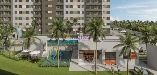 Residencial Ilha dos Vinhais. apartamentos de  43m²  e 45m² com 2 quartos (1 suíte)