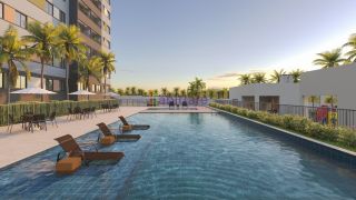 Residencial Ilha dos Vinhais. apartamentos de  43m²  e 45m² com 2 quartos (1 suíte)