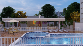 New Life - Apartamentos de 42m² com 2 quartos no Turu