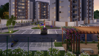 New Life - Apartamentos de 42m² com 2 quartos no Turu