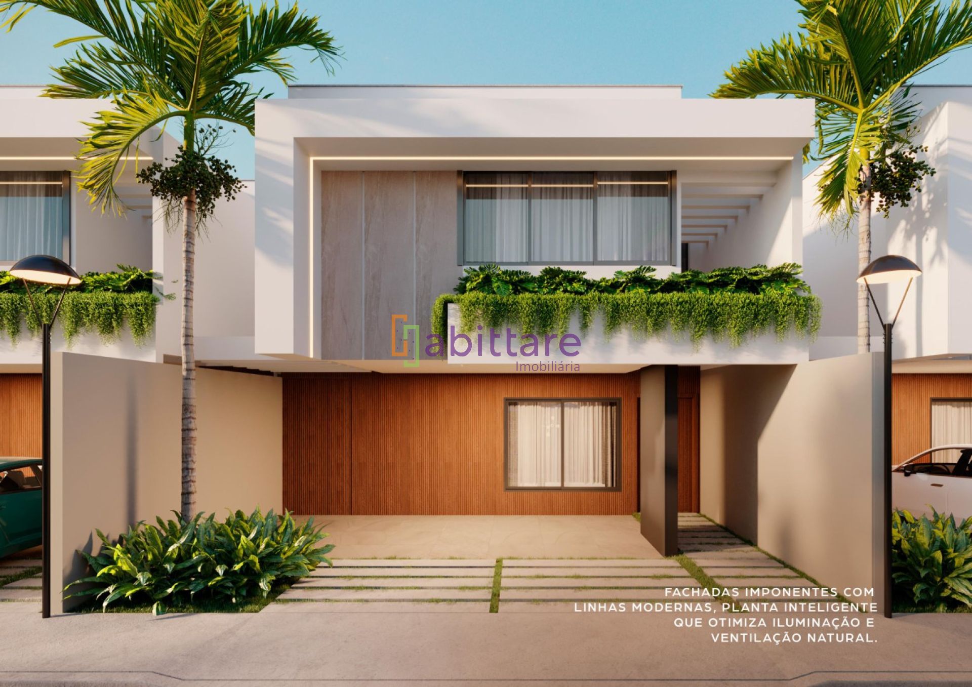 Reserva Rangedor - Imagens Ilustrativas Reserva Rangedor - Casas duplex de 189m² com 4 suítes no Alto do Calhau