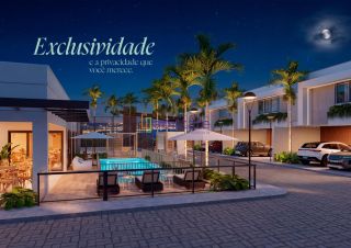 Reserva Rangedor - Casas duplex de 189m² com 4 suítes no Alto do Calhau
