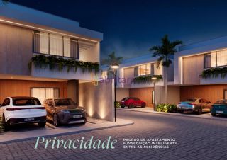 Reserva Rangedor - Casas duplex de 189m² com 4 suítes no Alto do Calhau