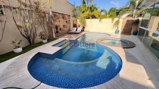 Alugo casa no Condomínio Golden Green de 600m² - 6 suítes - Olho D´agua mobiliada