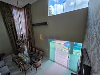 Alugo casa no Condomínio Golden Green de 600m² - 6 suítes - Olho D´agua mobiliada