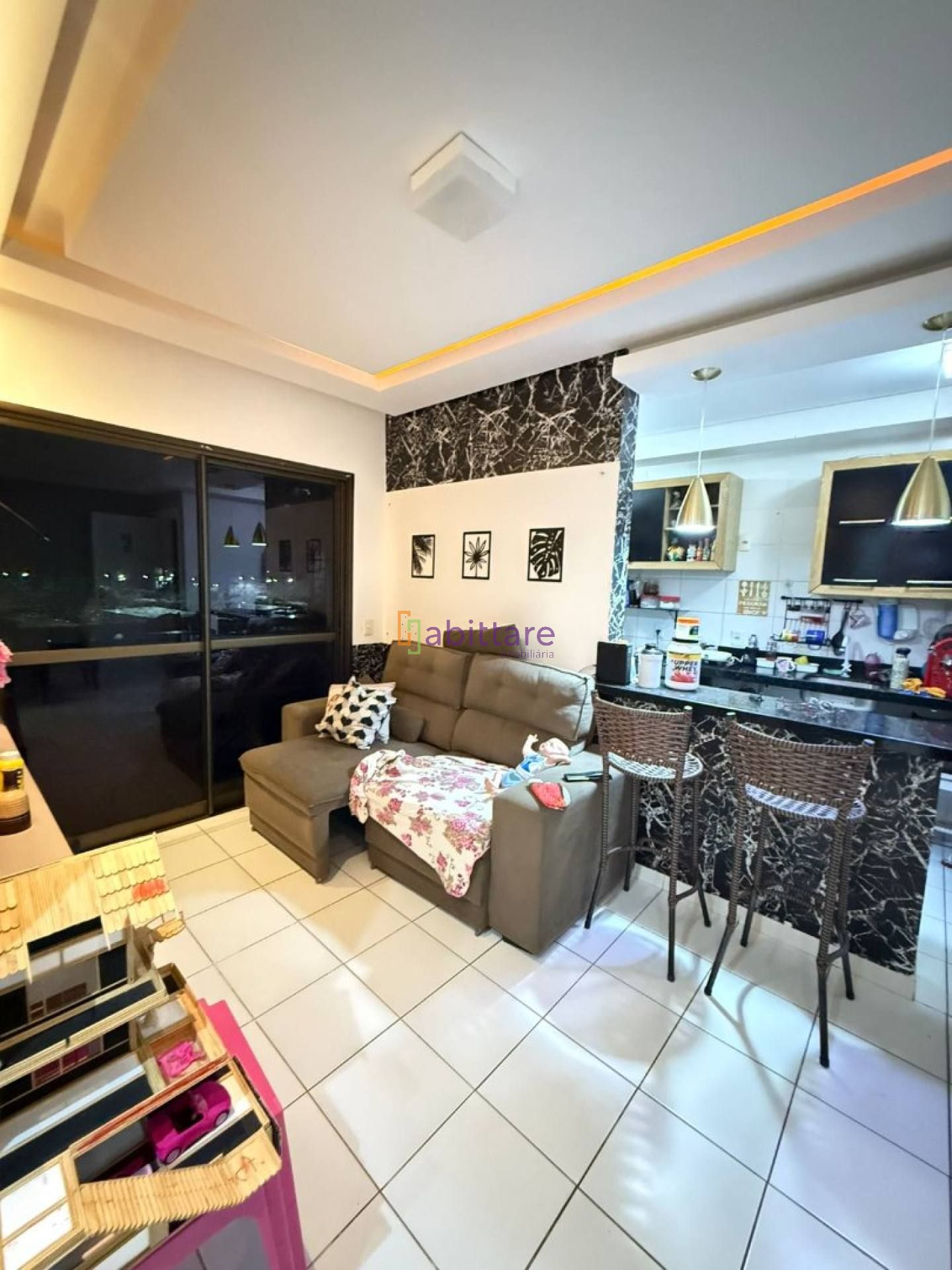 Apartamento de 65m² com 2 quartos (1 suíte) no Jardim de Provence