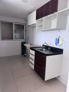 Apartamento de 61m² com 2 quartos (1 suíte) no Taroa Residence - Olho D'água