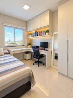 Apartamento de 76m² com 3 quartos (1 suíte) no 3D Towers - Jardim Eldorado