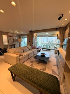 Alugo apto mobiliado no Palazzo Verona - Apartamento de 152m² com 3 suítes - no ínicio da Litorânea