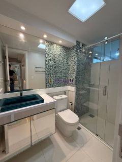 Alugo apto mobiliado no Palazzo Verona - Apartamento de 152m² com 3 suítes - no ínicio da Litorânea