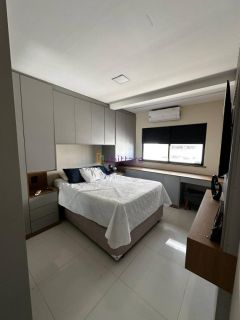 Alugo mobiliado -  Edifício San Gabriel - Ponta D'areia  1 quarto, 2 banheiros, 1 vaga de garagem