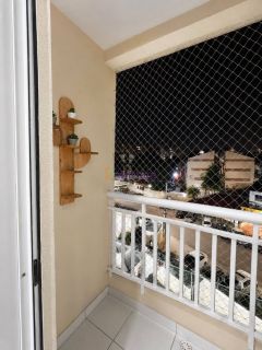 Alugo apartamento semi mobiliado no Village das Palmeiras II com 2 quartos (1 suíte)