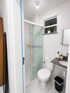Alugo apartamento semi mobiliado no Village das Palmeiras II com 2 quartos (1 suíte)