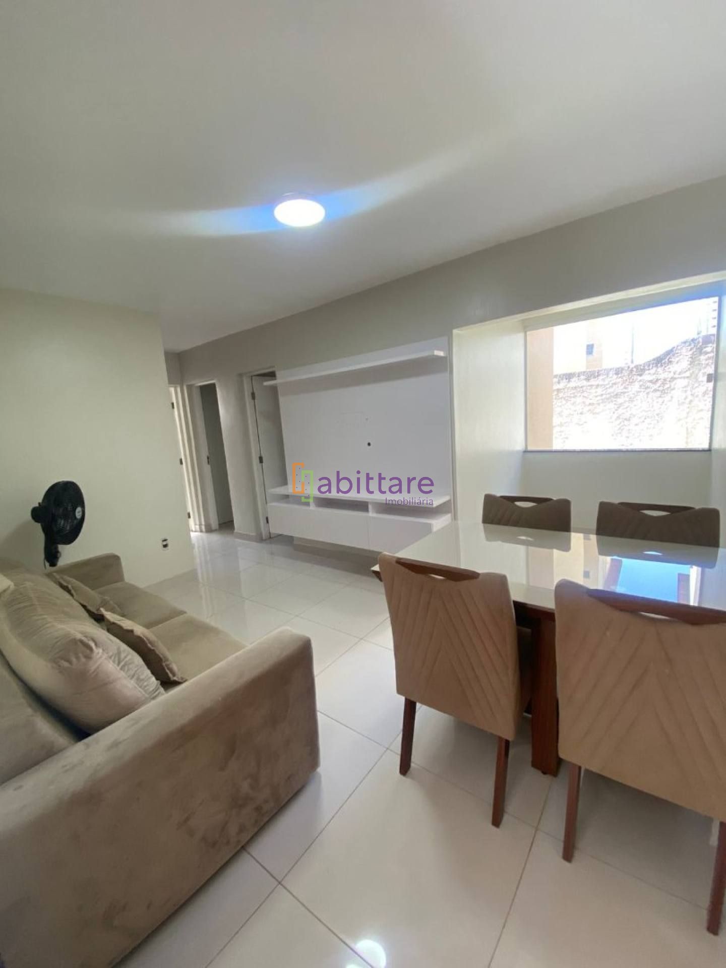 Alugo apartamento mobiliado no Condomínio Marfim 2 de 50m² com 2 quartos