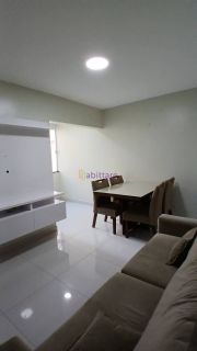 Alugo apartamento mobiliado no Condomínio Marfim 2 de 50m² com 2 quartos