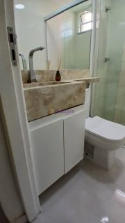 Alugo apartamento mobiliado no Condomínio Marfim 2 de 50m² com 2 quartos