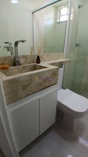 Alugo apartamento mobiliado no Condomínio Marfim 2 de 50m² com 2 quartos