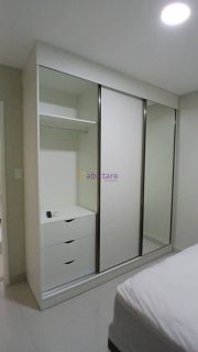 Alugo apartamento mobiliado no Condomínio Marfim 2 de 50m² com 2 quartos