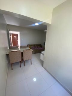 Alugo apartamento mobiliado no Condomínio Marfim 2 de 50m² com 2 quartos