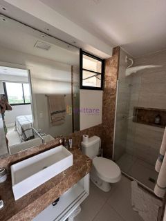 Apartamento mobiliado de 92m² com 3 quartos (2 suítes e 1 semi suíte) no Dubai Residence