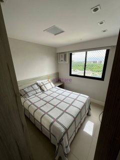 Apartamento mobiliado de 92m² com 3 quartos (2 suítes e 1 semi suíte) no Dubai Residence
