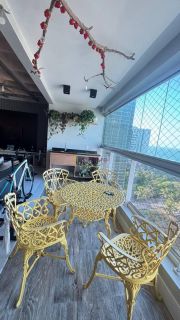 Apartamento mobiliado de 155m² com 3 quartos (1 suíte master) no Mirante das Dunas - Ponta do Farol