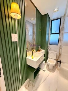 Riviera del Mare - Apartamento de 135m² MOBILIADO com 3 suítes na Península da Ponta D'areia