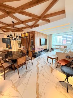Riviera del Mare - Apartamento de 135m² MOBILIADO com 3 suítes na Península da Ponta D'areia