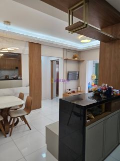 Apartamento de 59m² no Space Calhau 02 com 2 quartos (1 suíte) no Alto do Calhau.