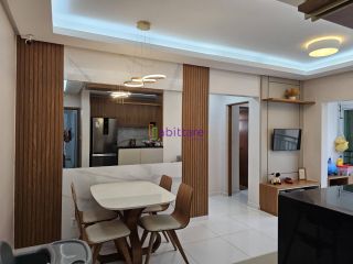 Apartamento de 59m² no Space Calhau 02 com 2 quartos (1 suíte) no Alto do Calhau.