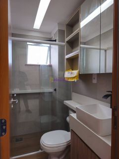 Apartamento de 59m² no Space Calhau 02 com 2 quartos (1 suíte) no Alto do Calhau.
