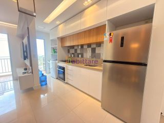 Alugo apartamento mobiliado com 2 quartos (1 suíte) no Pleno Residencial