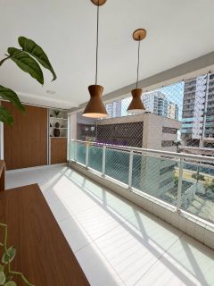 Apartamento Mobiliado na Peninsula, Cond. Monte Olimpo -  133m² com 4 suítes