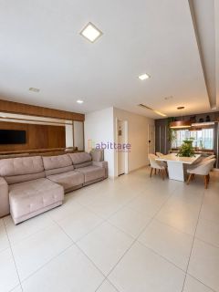 Apartamento Mobiliado na Peninsula, Cond. Monte Olimpo -  133m² com 4 suítes