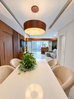 Apartamento Mobiliado na Peninsula, Cond. Monte Olimpo -  133m² com 4 suítes
