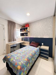 Apartamento Mobiliado na Peninsula, Cond. Monte Olimpo -  133m² com 4 suítes