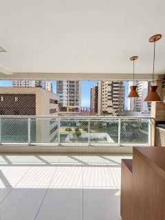 Apartamento Mobiliado na Peninsula, Cond. Monte Olimpo -  133m² com 4 suítes