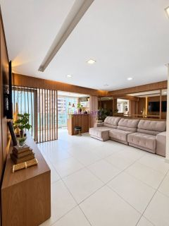 Apartamento Mobiliado na Peninsula, Cond. Monte Olimpo -  133m² com 4 suítes