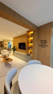 Apartamento de 143m² no Varandas de São Marcos com 03 suítes + escritório