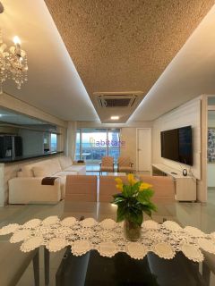 Condomínio Monte Olimpo - Apartamento MOBILIADO de 163m² com 4 suítes + DCE na Península da Ponta D'areia