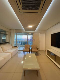 Condomínio Monte Olimpo - Apartamento MOBILIADO de 163m² com 4 suítes + DCE na Península da Ponta D'areia