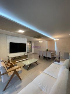 Condomínio Monte Olimpo - Apartamento MOBILIADO de 163m² com 4 suítes + DCE na Península da Ponta D'areia