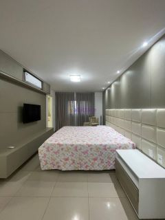 Condomínio Monte Olimpo - Apartamento MOBILIADO de 163m² com 4 suítes + DCE na Península da Ponta D'areia