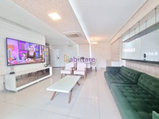 Condomínio Monte Olimpo - Apartamento MOBILIADO de 163m² com 4 suítes + DCE na Península da Ponta D'areia