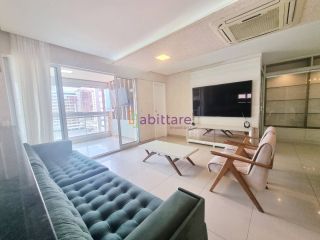 Condomínio Monte Olimpo - Apartamento MOBILIADO de 163m² com 4 suítes + DCE na Península da Ponta D'areia