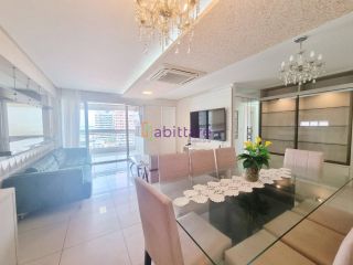 Condomínio Monte Olimpo - Apartamento MOBILIADO de 163m² com 4 suítes + DCE na Península da Ponta D'areia