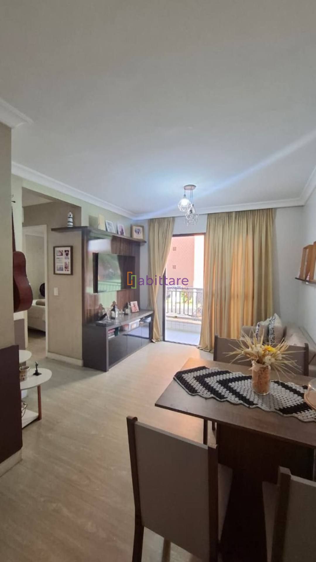 Apartamento de 57m² com 2 quartos (1 suíte) no Grand Park Pássaros