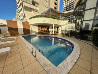 Apartamento Mobiliado no Varandas do Atlântico Ponta D'areia de 245m², 4 suítes + vista para o mar